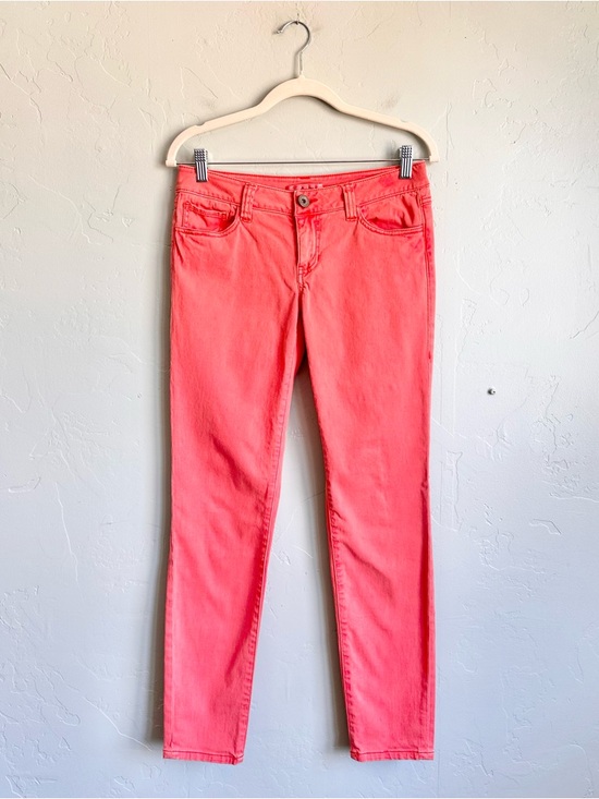 CAbi Denim - CAbi Women’s Coral Pink Summer Skinny Jeans Size‎ 4 EUC